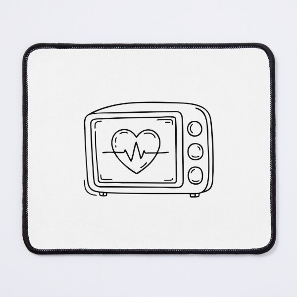 Item preview, A heart monitor tracking the condition of a patient’s organ designed and sold by rasagamastore.
