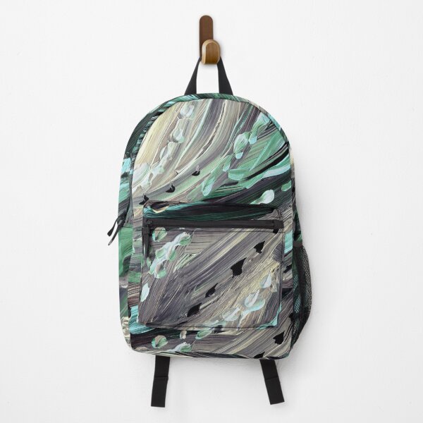 Item preview, Green And Gray Organic Lines Seaweed Abstract  designed and sold by Irina Sztukowski.