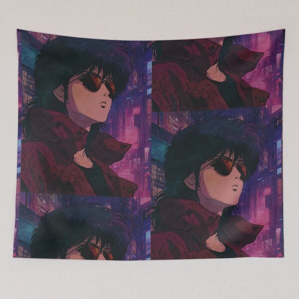 Item preview, Futuristic Cyberpunk Anime designed and sold by bapupa.