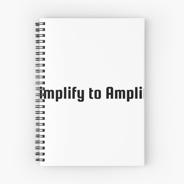 Item preview, Simplify to Amplify designed and sold by Ninjacatoff.