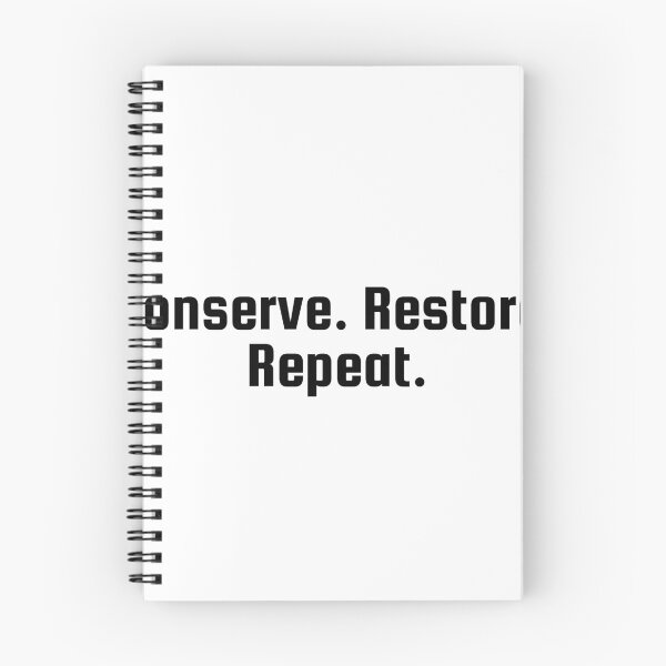 Item preview, Conserve. Restore. Repeat. designed and sold by Ninjacatoff.