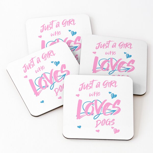 Item preview, Just a Girl Who Loves Dogs designed and sold by ByDesign61.