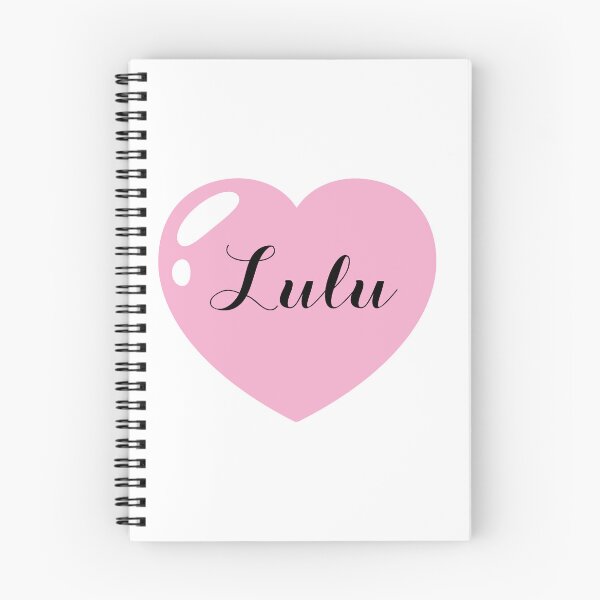 Item preview, Lulu Name with Pink Heart  designed and sold by Monika Howarth.