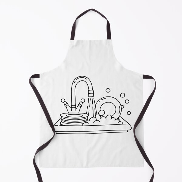 Item preview, A sink overflowing with soap bubbles designed and sold by rasagamastore.