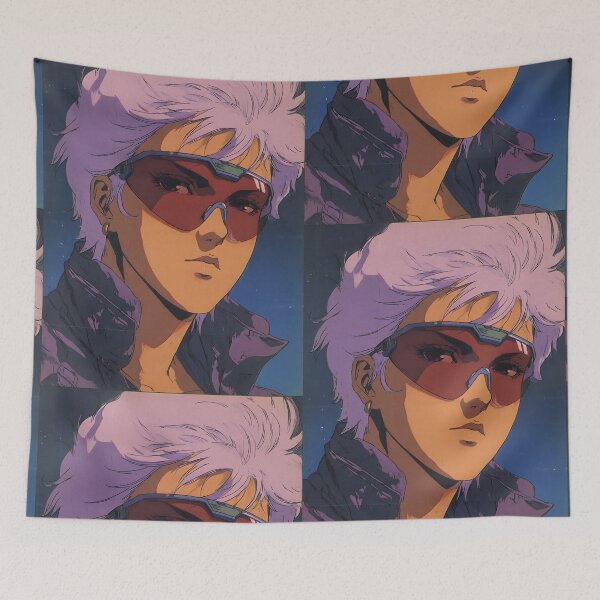 Item preview, Vibrant Cyberpunk Anime designed and sold by bapupa.