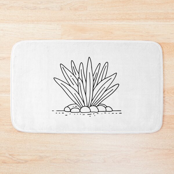 Item preview, A dense cluster of oyster plants covering the ground designed and sold by rasagamastore.