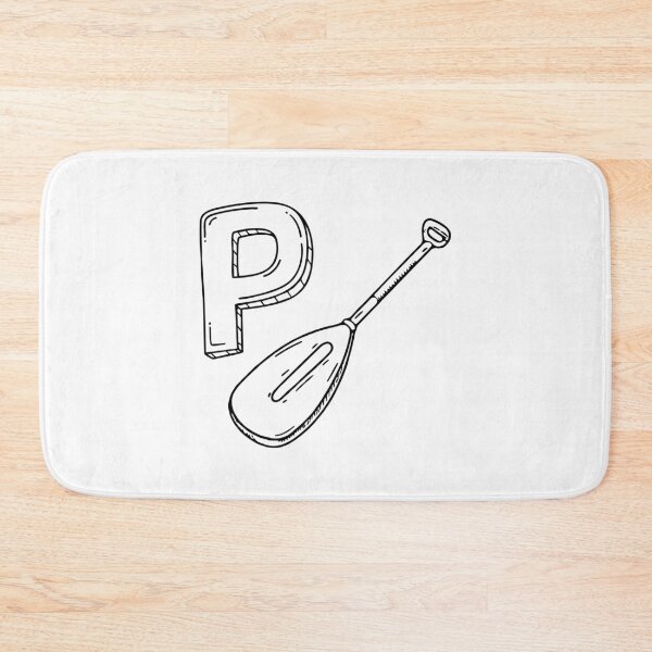 Item preview, An illustration of letter P stand for paddle designed and sold by rasagamastore.