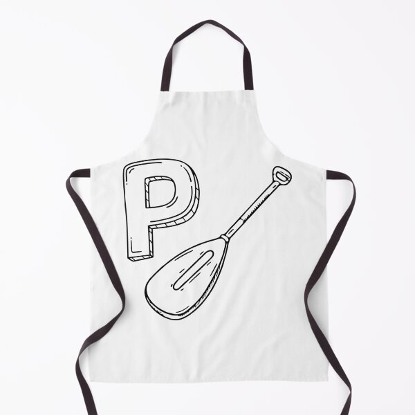 Item preview, An illustration of letter P stand for paddle designed and sold by rasagamastore.