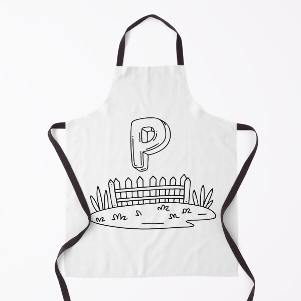 Item preview, An illustration of letter P stand for paddock designed and sold by rasagamastore.