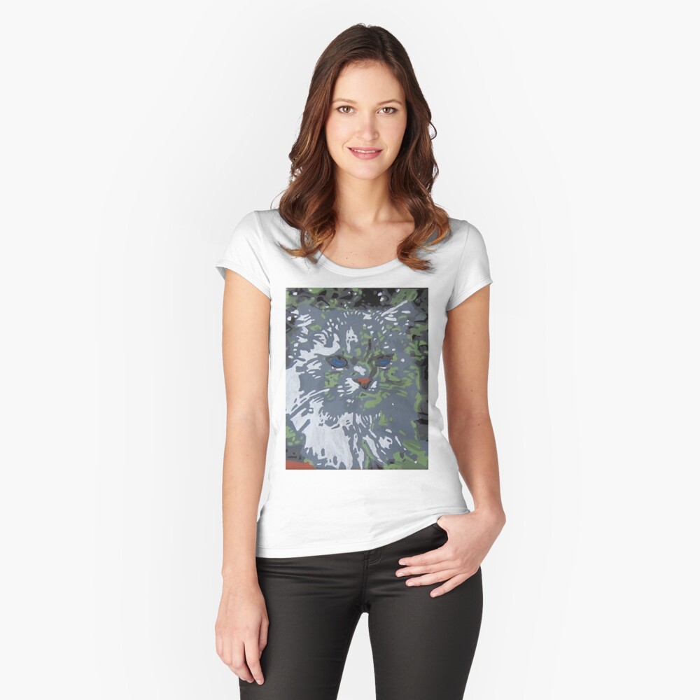 Item preview, Fitted Scoop T-Shirt designed and sold by artistDanJ.