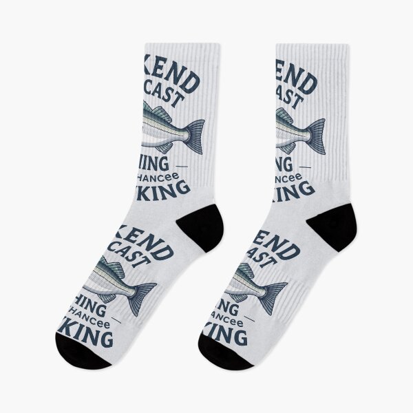 Item preview, Weekend Forecast Fishing With A Chance Of Drinking, designed and sold by casamomo.
