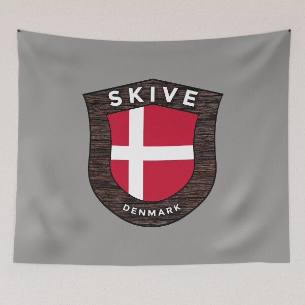 Item preview, Skive Denmark Emblem Flag designed and sold by World Designs.