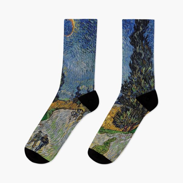 Item preview, Van Gogh Road with Cypress and Star designed and sold by KAI-Studio.
