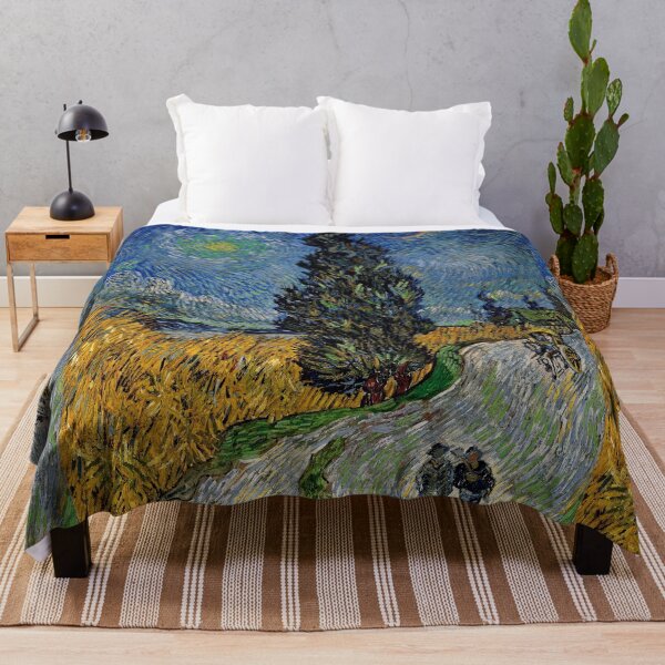 Item preview, Van Gogh Road with Cypress and Star designed and sold by KAI-Studio.