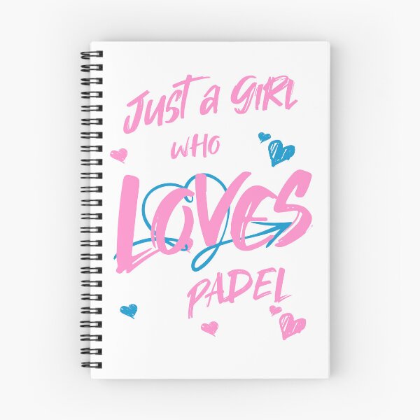 Item preview, Just a Girl Who Loves Padel designed and sold by ByDesign61.