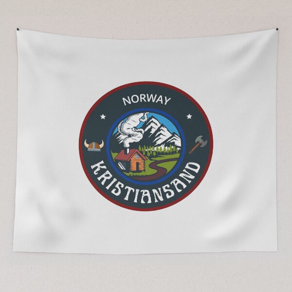 Item preview, Kristiansand Norway Emblem designed and sold by World Designs.