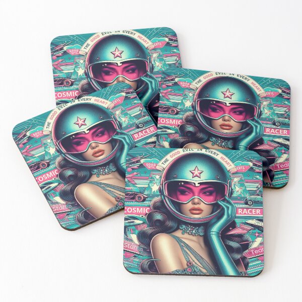 Item preview, SciFi Racer Neon Glamour designed and sold by Voodoo Store Paranormal Collections.