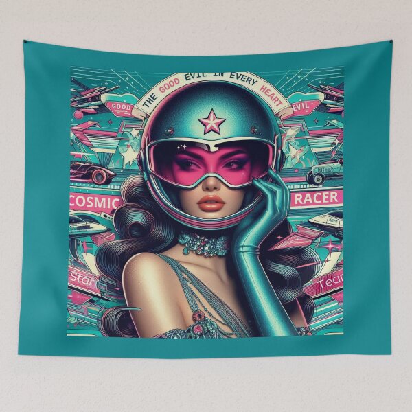 Item preview, SciFi Racer Neon Glamour designed and sold by Voodoo Store Paranormal Collections.