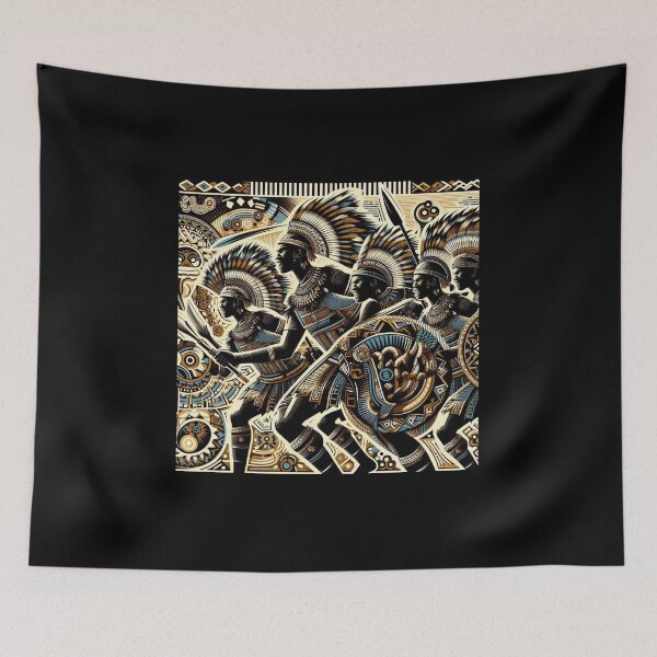 Item preview, Zulu Warriors designed and sold by PrintAfricanArt.