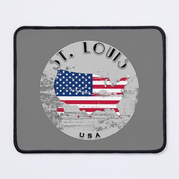Item preview, St. Louis United States of America Flag Worn designed and sold by World Designs.