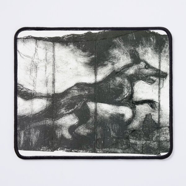 Item preview, Running Hound - Expressive Drawing designed and sold by SarahRussellArt.