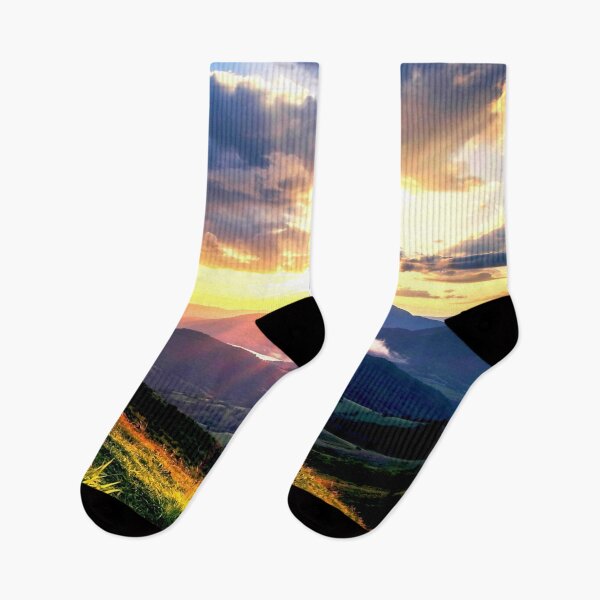 Item preview, Golden Horizon: Sunrise Over Mountain Valley designed and sold by Exodoi.
