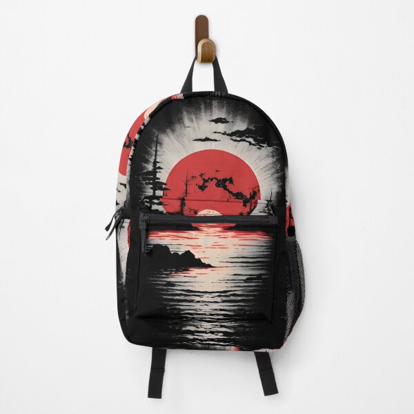 Item preview, Red Eclipse Over Silent Waters designed and sold by Amr Siam.