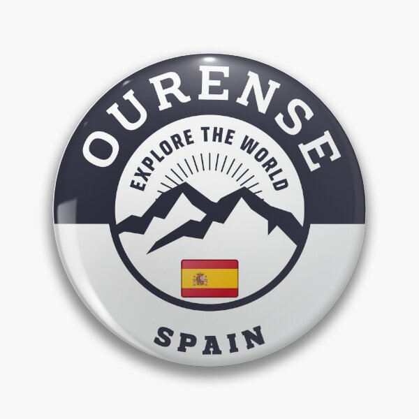 Item preview, Ourense Spain Black and White Crest designed and sold by World Designs.