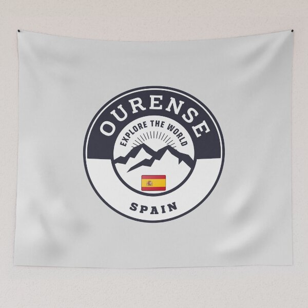 Item preview, Ourense Spain Black and White Crest designed and sold by World Designs.