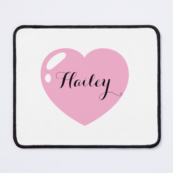Item preview, Hailey Name with Pink Heart  designed and sold by Monika Howarth.
