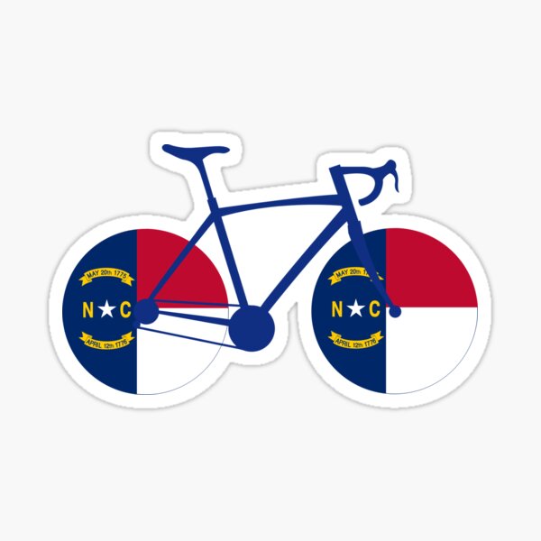 Item preview, North Carolina Flag Cycling designed and sold by Esskay Designs.