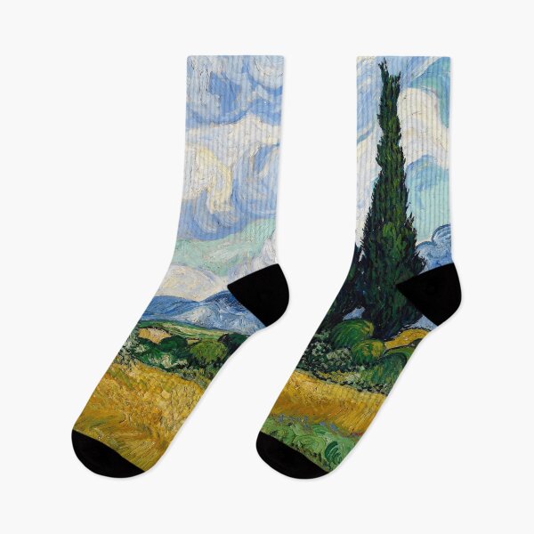 Artikelvorschau, Van Gogh Weizenfeld mit Zypressen entworfen und verkauft von KAI-Studio.