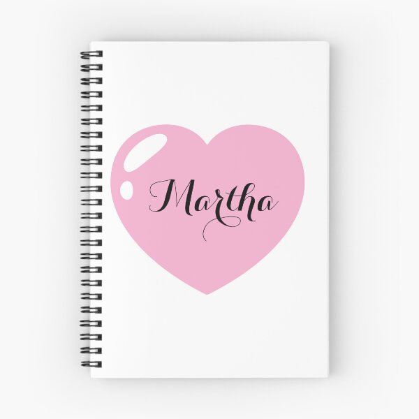 Item preview, Martha Name with Pink Heart  designed and sold by Monika Howarth.