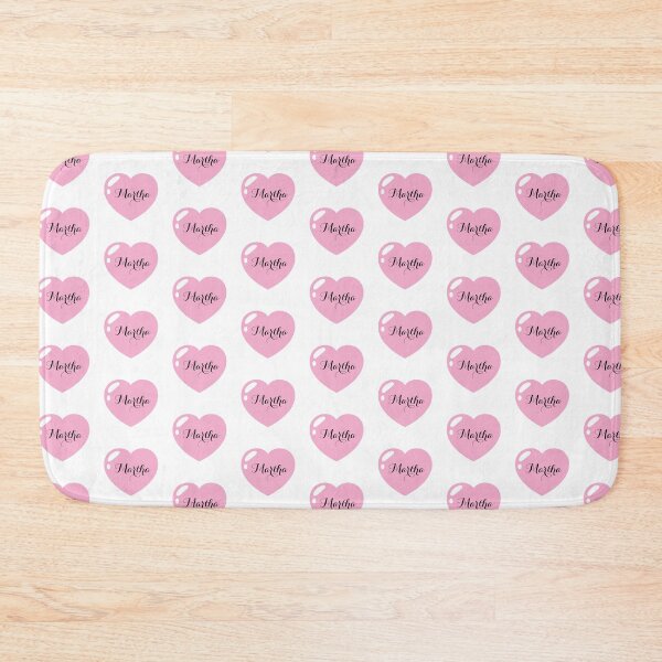 Item preview, Martha Name with Pink Heart  designed and sold by Monika Howarth.