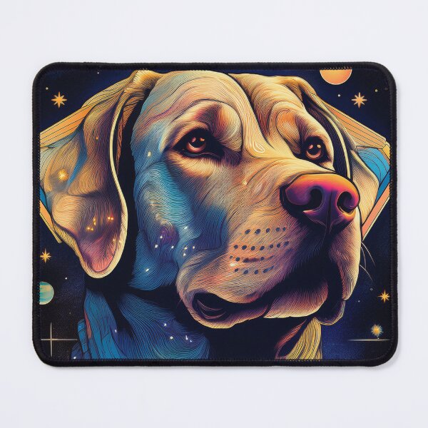 Item preview, Space Labrador designed and sold by CosmoDigitally.
