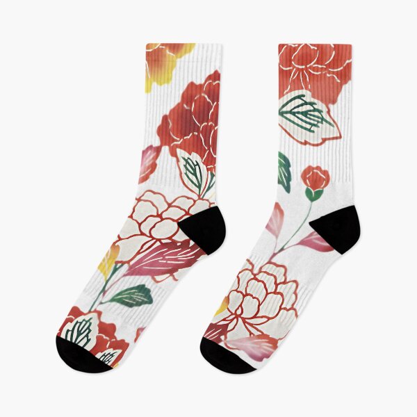 Artikelvorschau, Rote Mohnblumen, Illustration Sticker entworfen und verkauft von BASFARFASHION.