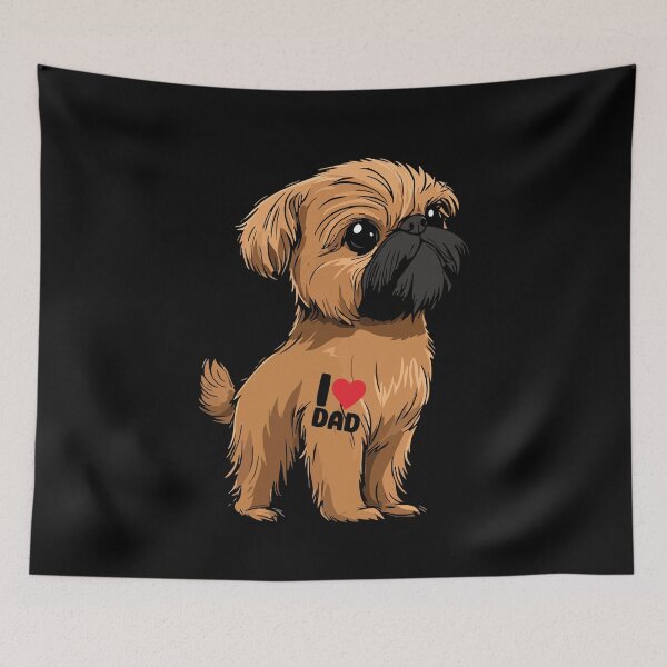 Item preview, Brussels Griffon Puppy Dog Lover Dog Owner Brussels Griffon designed and sold by melomedia.