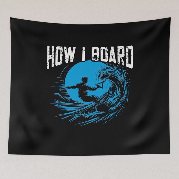 Item preview, Wakeboarding Wakesurfer How I Wakesurfing Wakeboard designed and sold by melomedia.