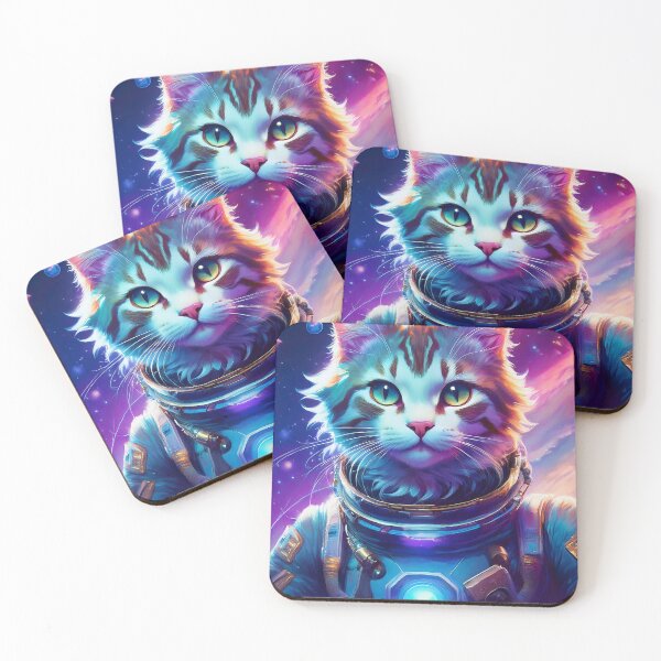 Item preview, Cosmic Cat Astronaut designed and sold by CosmoDigitally.