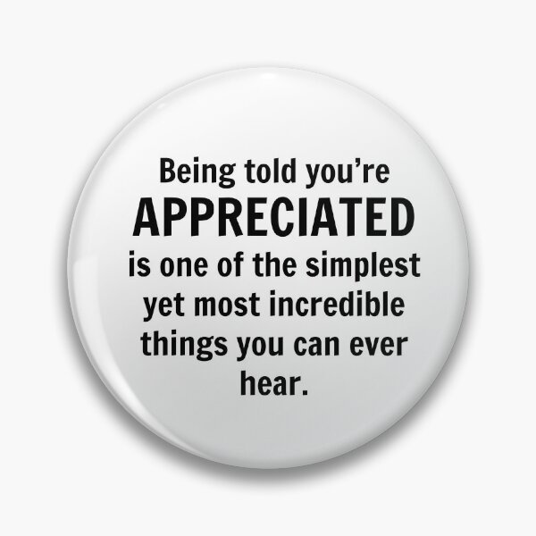 Item preview, You are appreciated designed and sold by Inspiration Cabin.