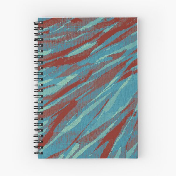 Item preview, Abstract Zebra Stripe Dark Red Green Blue designed and sold by jocelynsart.