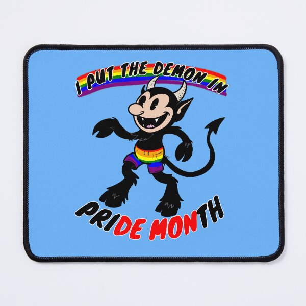 Item preview, I Put The Demon in Pride designed and sold by Kate Miller Illustrator.