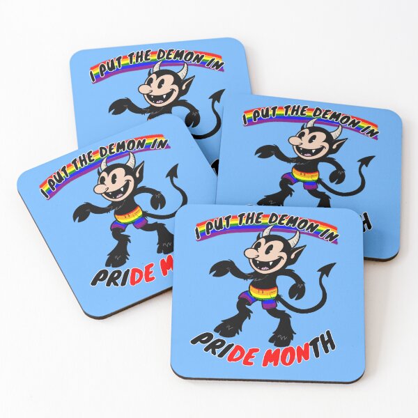 Item preview, I Put The Demon in Pride designed and sold by Kate Miller Illustrator.