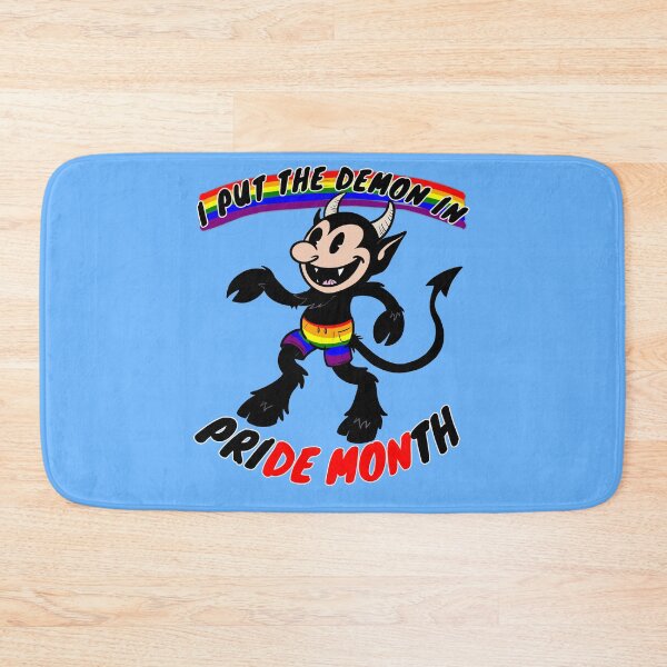 Item preview, I Put The Demon in Pride designed and sold by Kate Miller Illustrator.