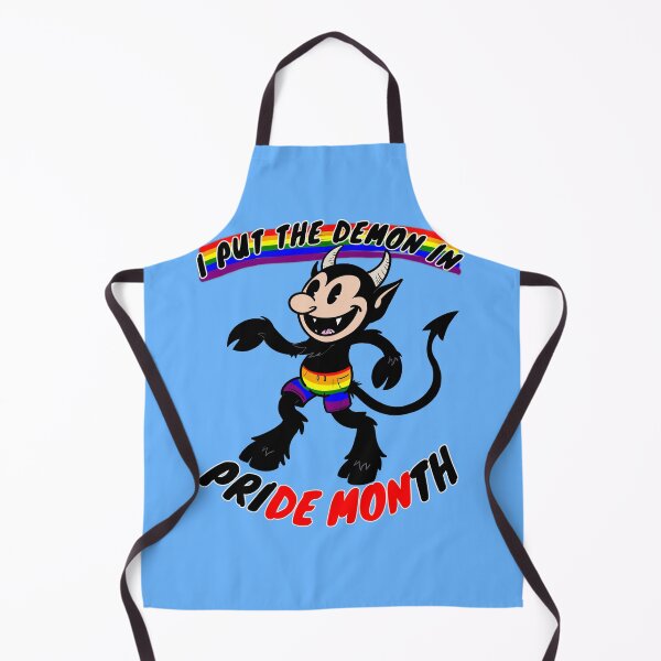 Item preview, I Put The Demon in Pride designed and sold by Kate Miller Illustrator.