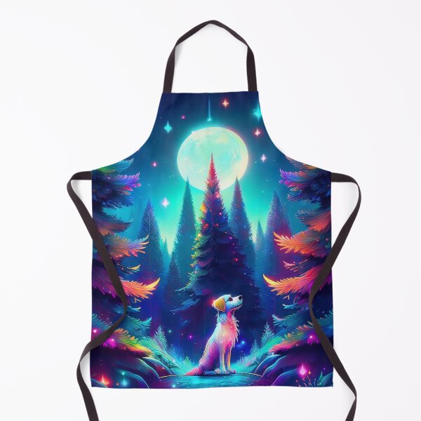 Item preview, Dog In Magic Forest designed and sold by CosmoDigitally.