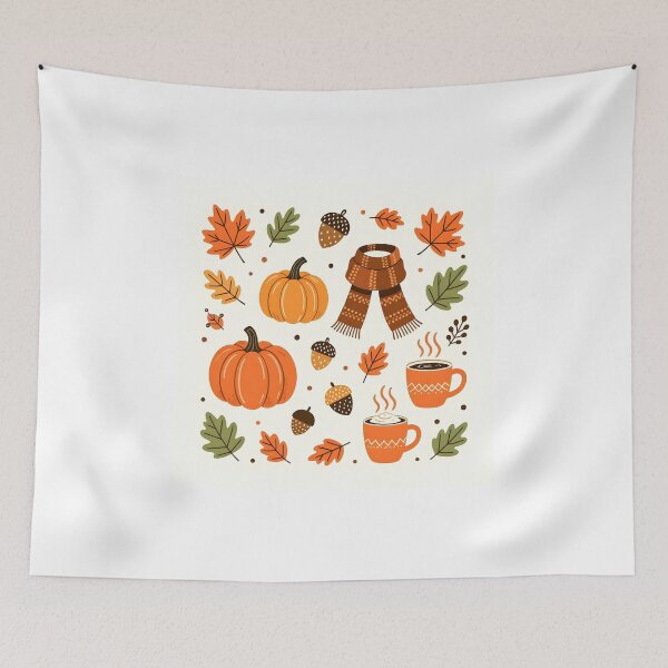 Item preview, AUTUMN THEMED DOODLES designed and sold by KISHNAY-FASHION.