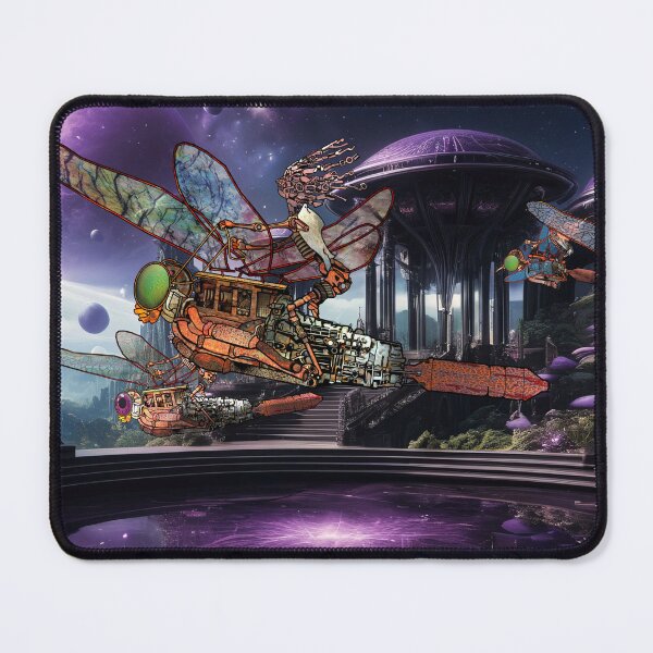 Item preview, Steampunk Dragonfly Riders (Version 1) designed and sold by BLZBob.