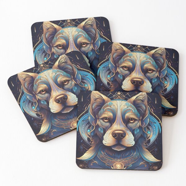 Item preview, Gold King Dog designed and sold by CosmoDigitally.