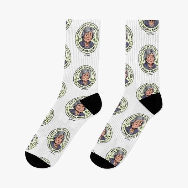 Item preview, Irish Mammy Quote - "Im Not Angry, I'm Just Disappointed" Funny Irish Design designed and sold by FeckWear.